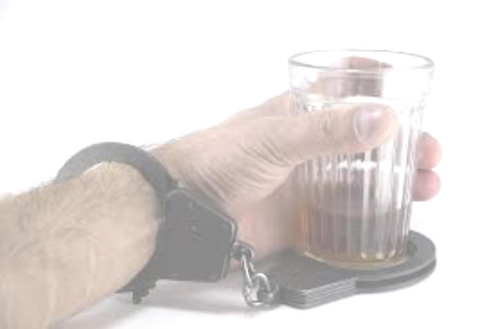 gefangen im Alkohol